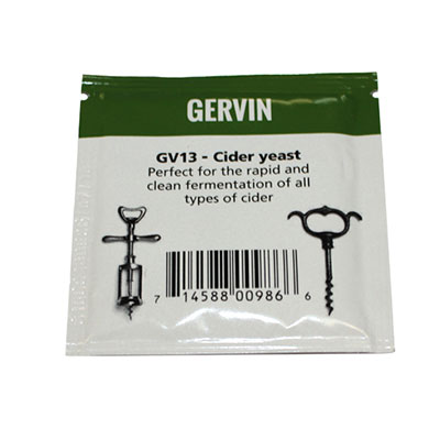 Винные дрожжи Gervin gv 13 для сидра